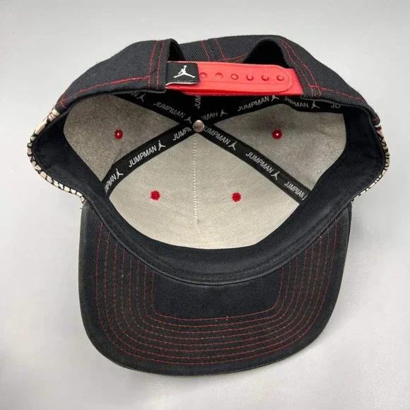 Air‎ Jordan Hat Men Black Cement Elephant Embroidered Jumpman Snap Back Cap